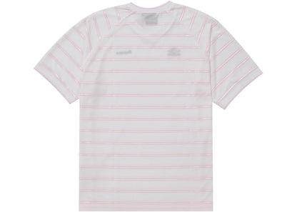 Supreme Umbro Stripe Soccer Jersey White