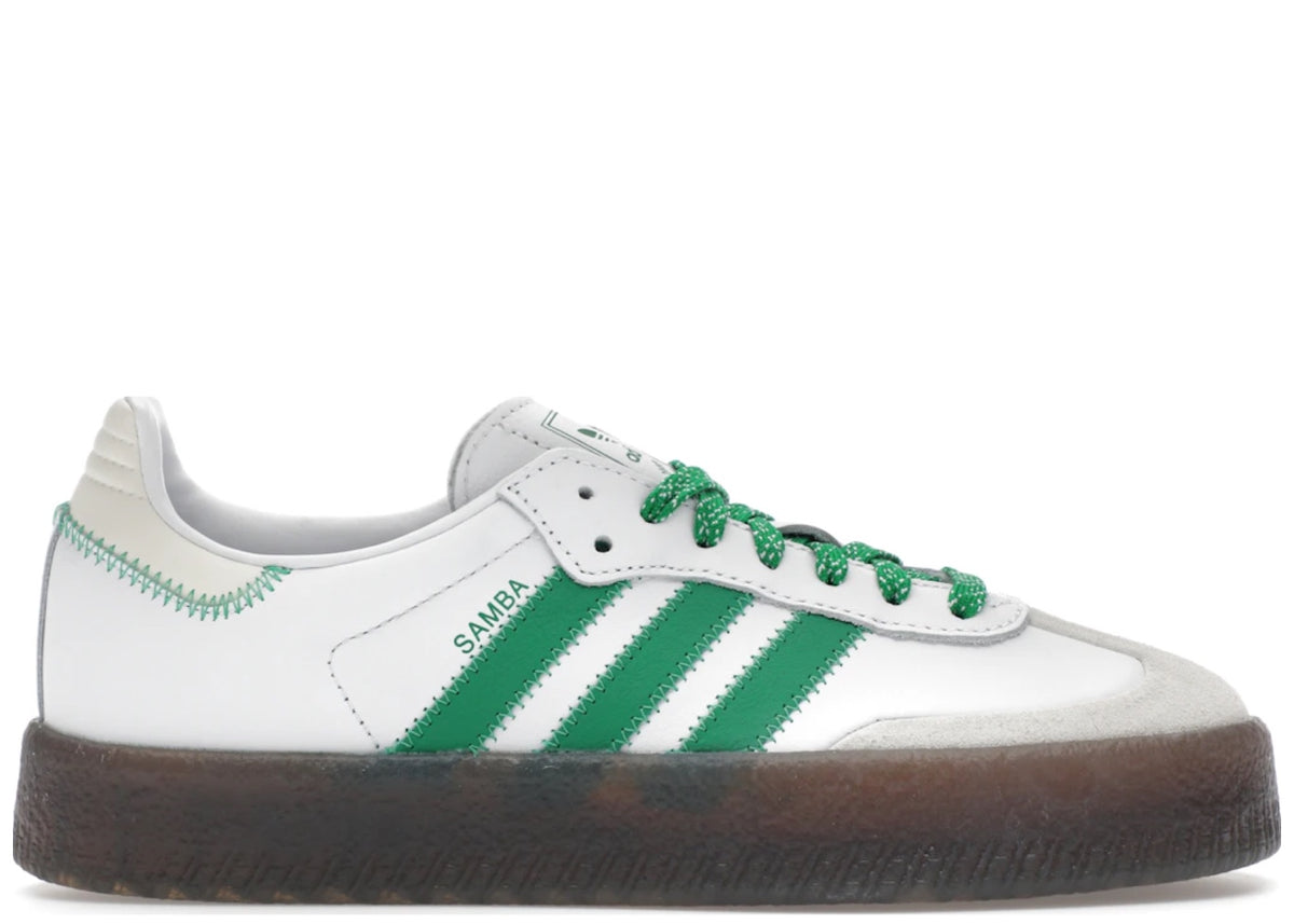 adidas Sambae Cloud White Green (Women's)