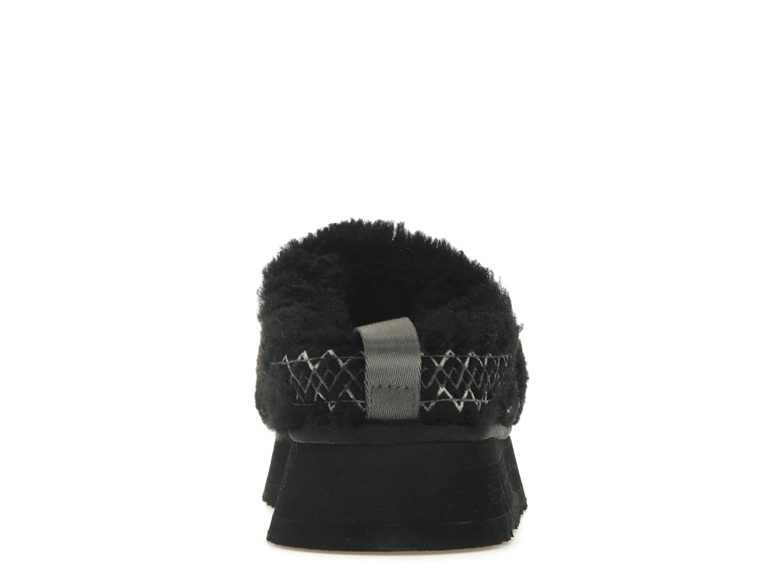 UGG Tazz Slipper Heritage Braid Black (Women's)