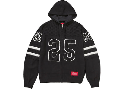 Supreme Sport Zip Up Hooded Sweater (FW25) Black