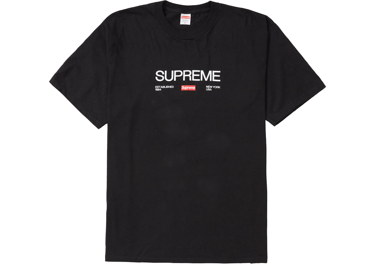 Supreme Est. 1994 Tee Black