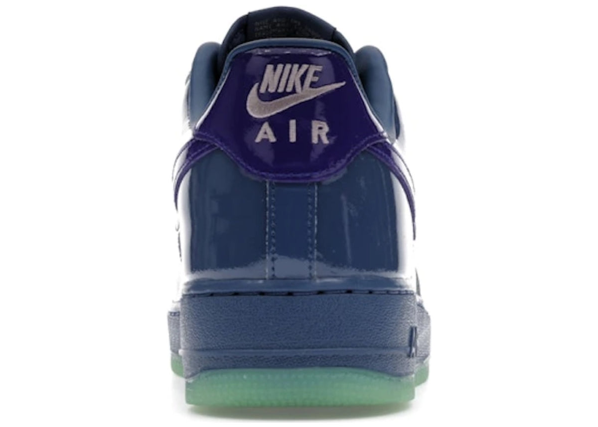Nike Air Force 1 Low Patent Leather Mystic Navy Grape Ice