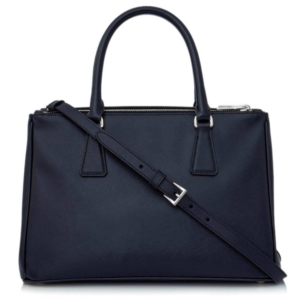 Prada Shopping Saffiano Lux Baltico Galleria Bag Baltico