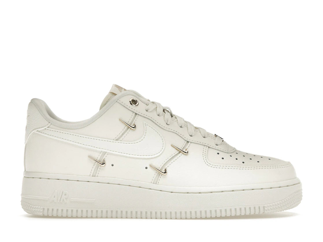 Nike Air Force 1 '07 LX CN Sail Gold Mini Swooshes (Women's)
