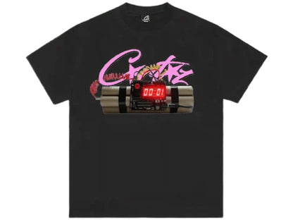 Corteiz No Time 4 Luv Tee Black