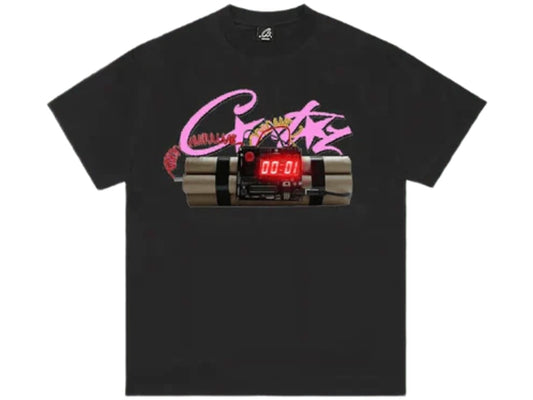 Corteiz No Time 4 Luv Tee Black