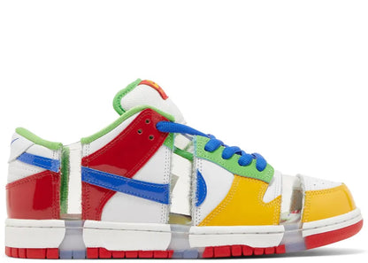 Nike SB Dunk Low Sandy Bodecker Ebay Multi Red Yellow