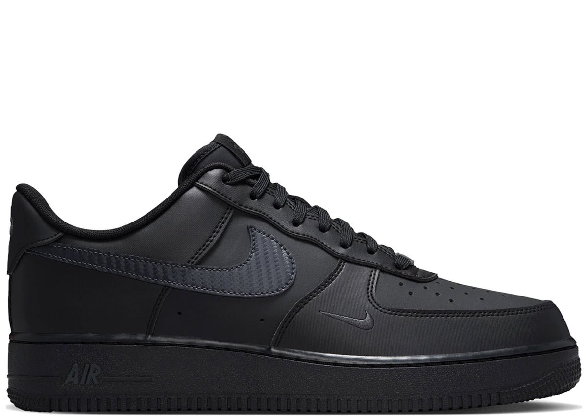 Nike Air Force 1 Low '07 Carbon Fiber Swoosh Black Anthracite