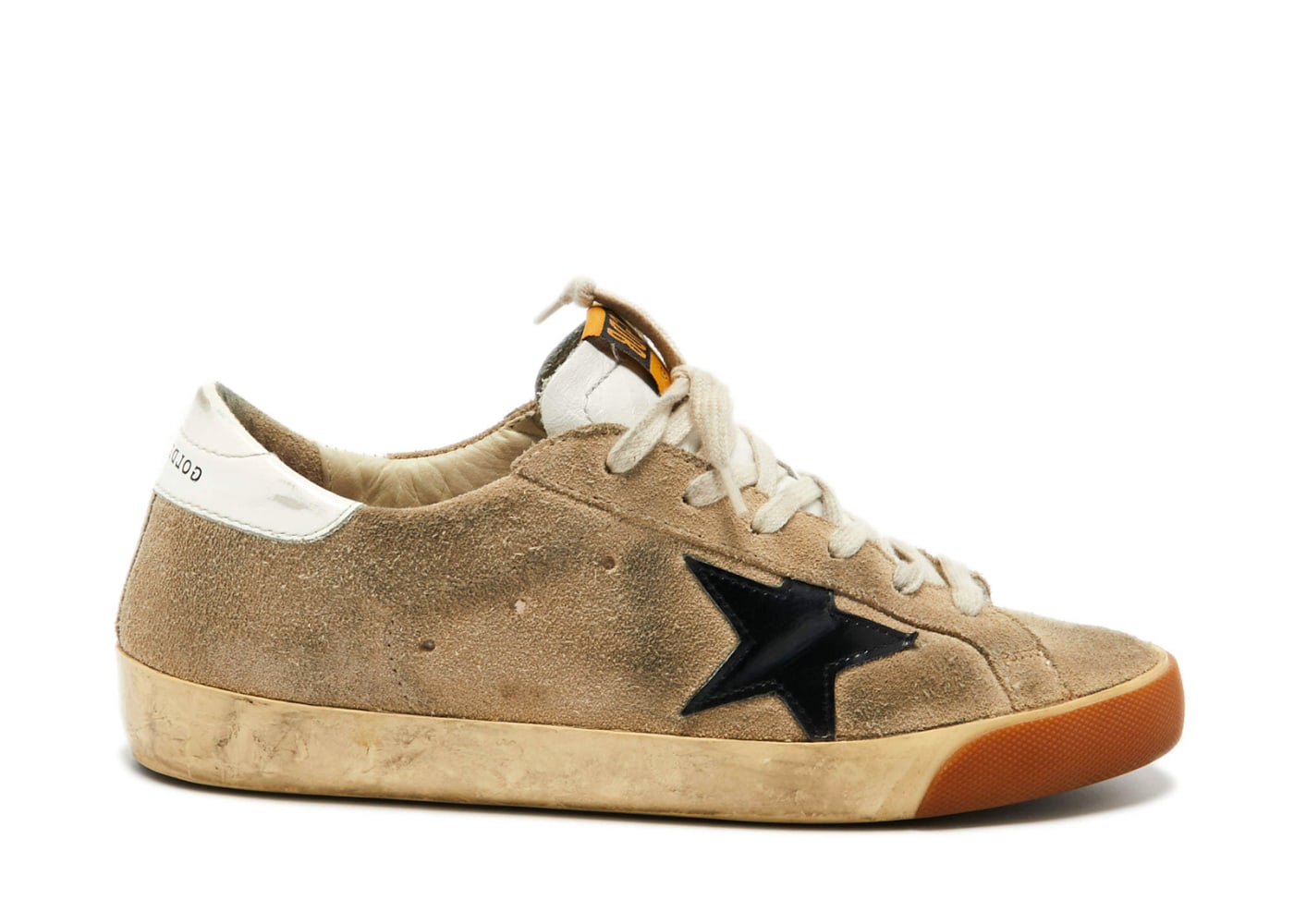 Golden Goose Suede Superstar Low Top Beige