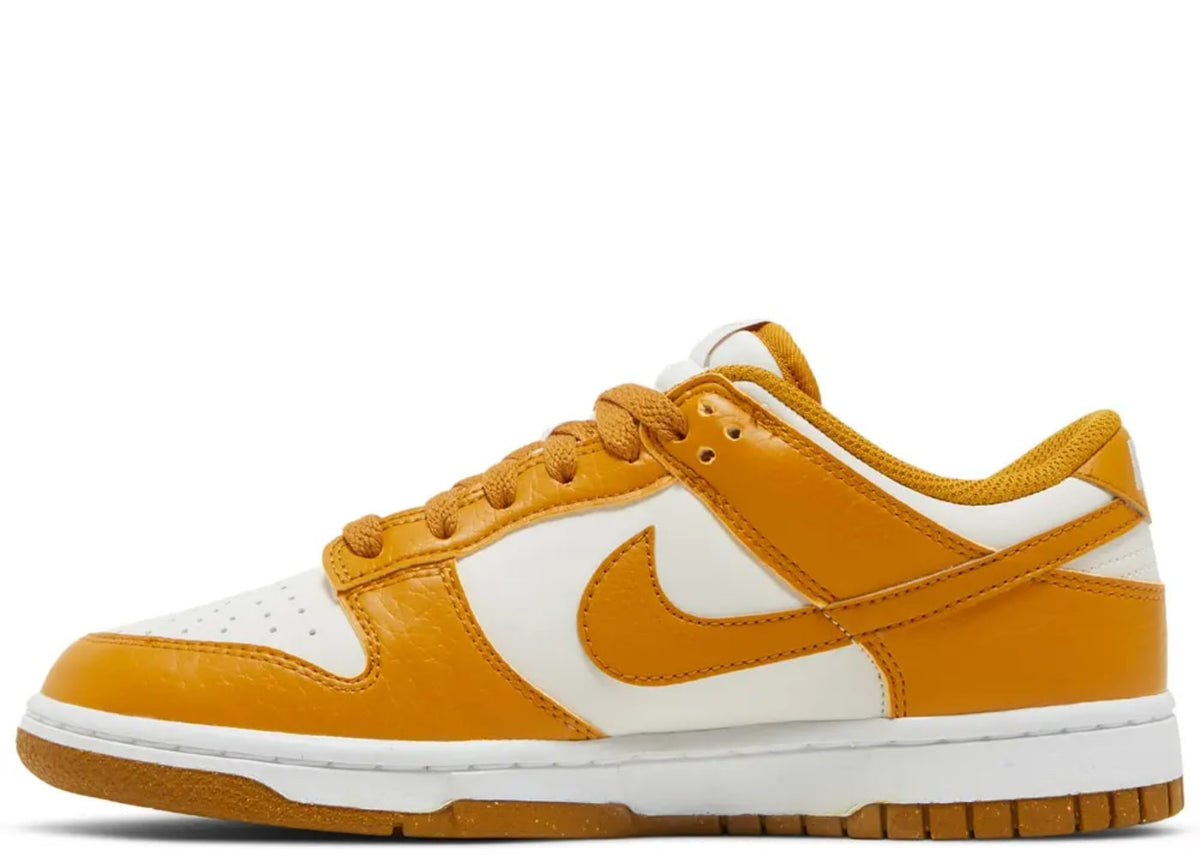 Nike Dunk Low Next Nature Phantom Gold Suede (Women's)