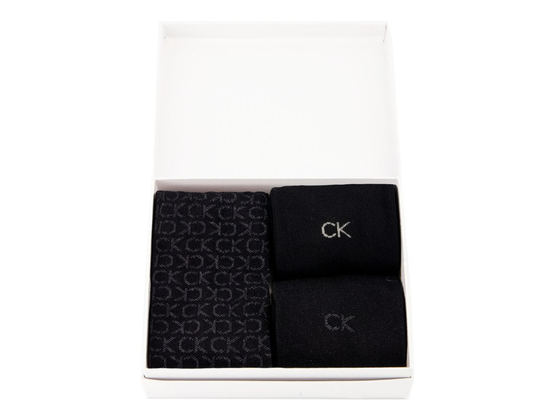 Calvin Klein Socks 3-pack Black Ponožky