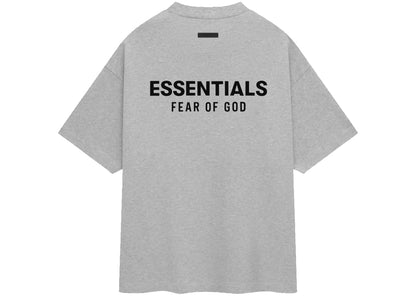 Fear of God Essentials Jersey Crewneck T-Shirt Light Heather Grey