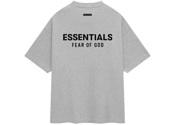 Fear of God Essentials Jersey Crewneck T-Shirt Light Heather Grey