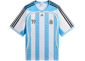 Kith x adidas Messi Football Jersey Blue/White