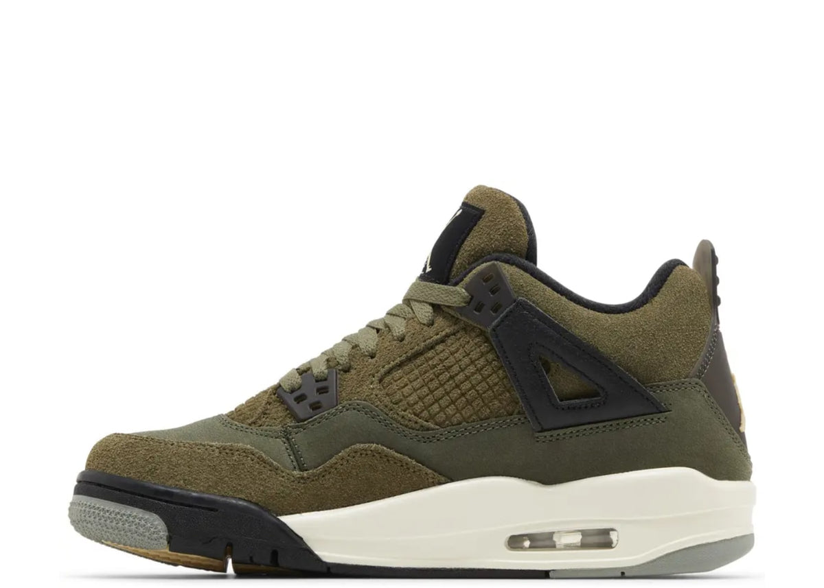 Jordan 4 Retro SE Craft Medium Olive (GS)