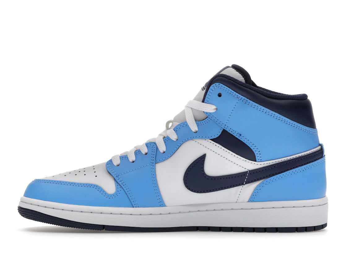 Jordan 1 Mid University Blue Midnight Navy