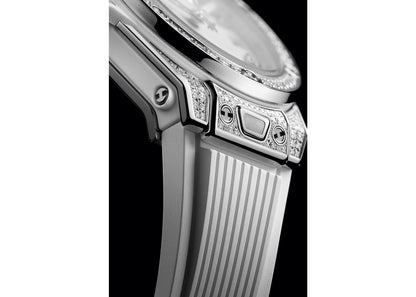Hublot Big Bang One Click Steel White Pavé 33mm | 485.SE.2010.RW.1604