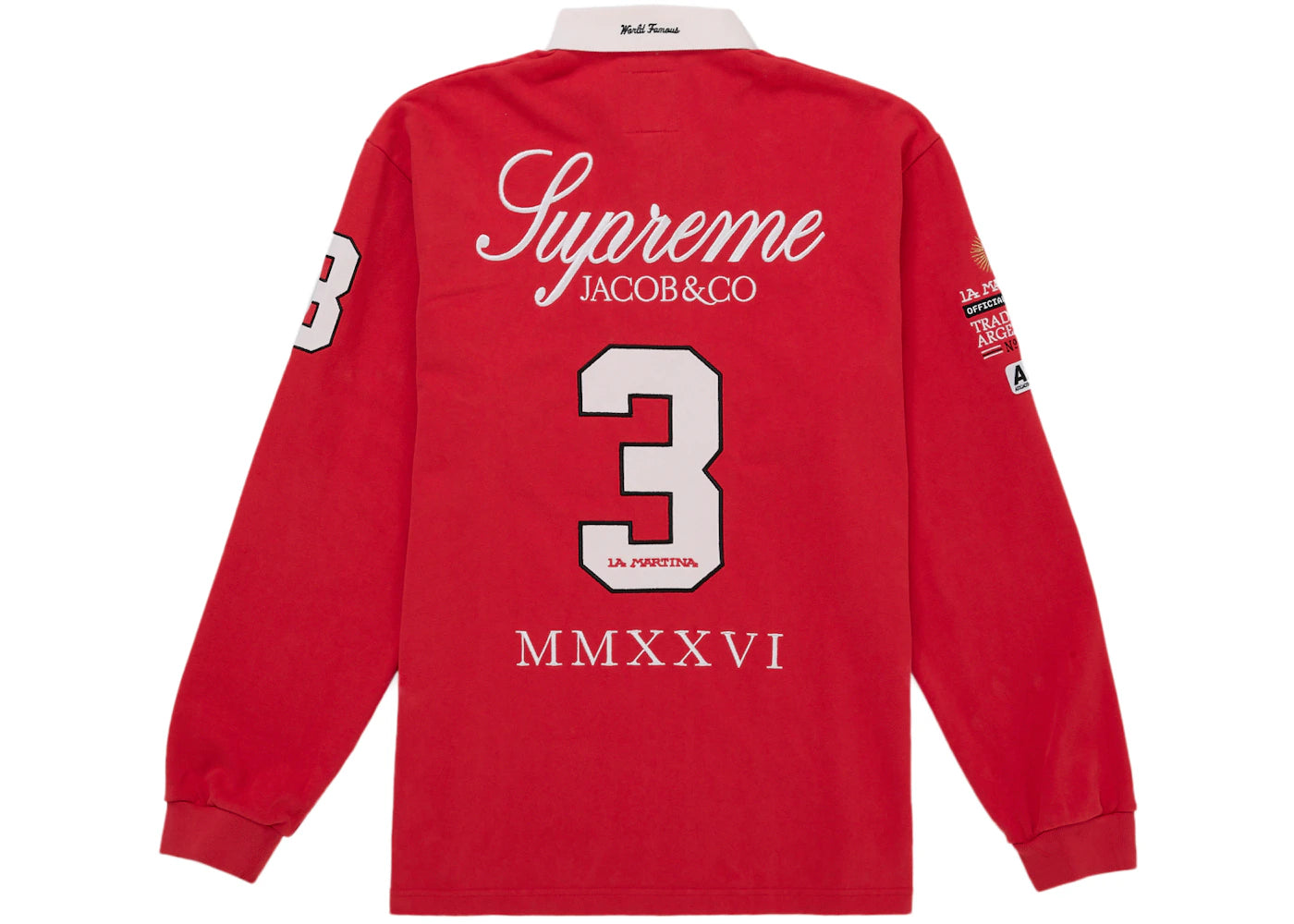 Supreme La Martina Rugby Red