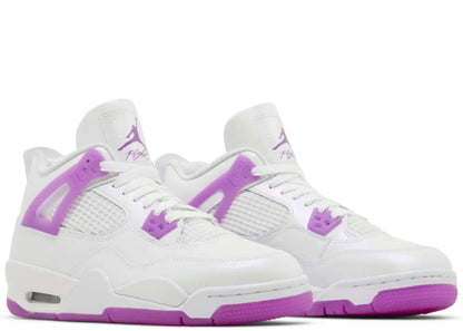 Jordan 4 Retro Hyper Violet White (GS)