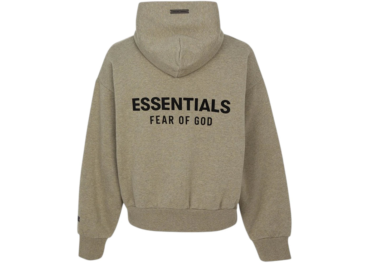 Fear of God Essentials Classic Hoodie Zip Up Sweatshirt Homestead Heather