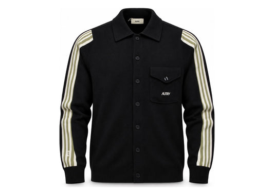 AUTRY KNITTED VISCOSE SHIRT JACKET MAN