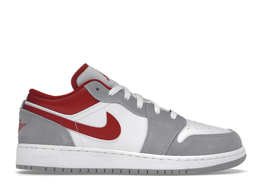 Jordan 1 Low SE Smoke Grey Gym Red (GS)
