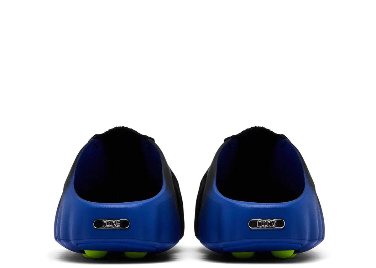 Nike Mind 001 Flyknit Slide Hyper Royal Black