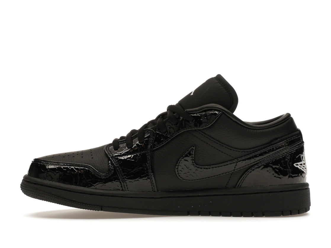 Jordan 1 Low SE Patent Elephant Black (Women's)