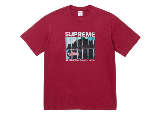 Supreme Growl Tee 'Cardinal'
