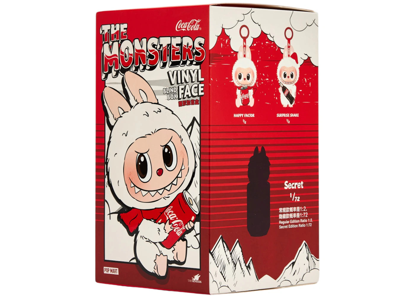Pop Mart Labubu The Monsters Coca Cola Series Vinyl Face Single Blind Box