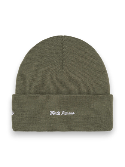 New Era Supreme Box Logo beanie olive
