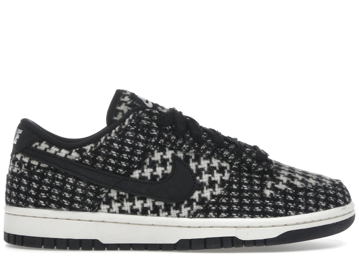 Nike Dunk Low Harris Tweed White Black Multi (Women's)