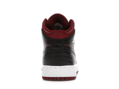 Jordan 1 Mid Team Red Black White (GS)