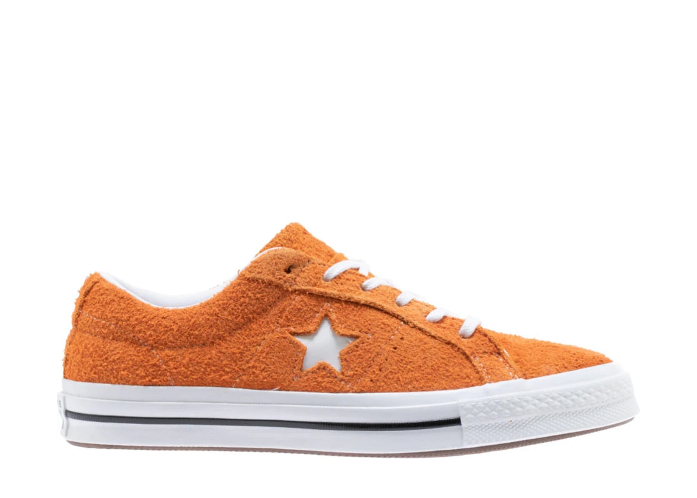 Converse One Star Ox Vintage Suede Bold Mandarin Orange
