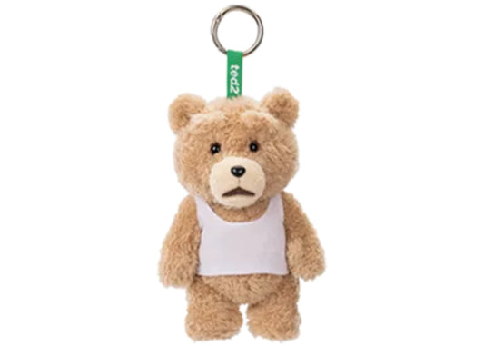 Pop Mart Ted2 Teddy Bear Action Series Vest Bear Plush Pendant