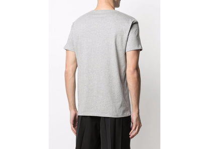 Alexander McQueen Embroidered Logo T-shirt Grey