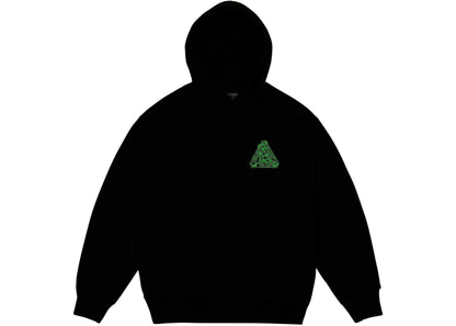 Palace Zodiac Tri-Ferg Hood Black