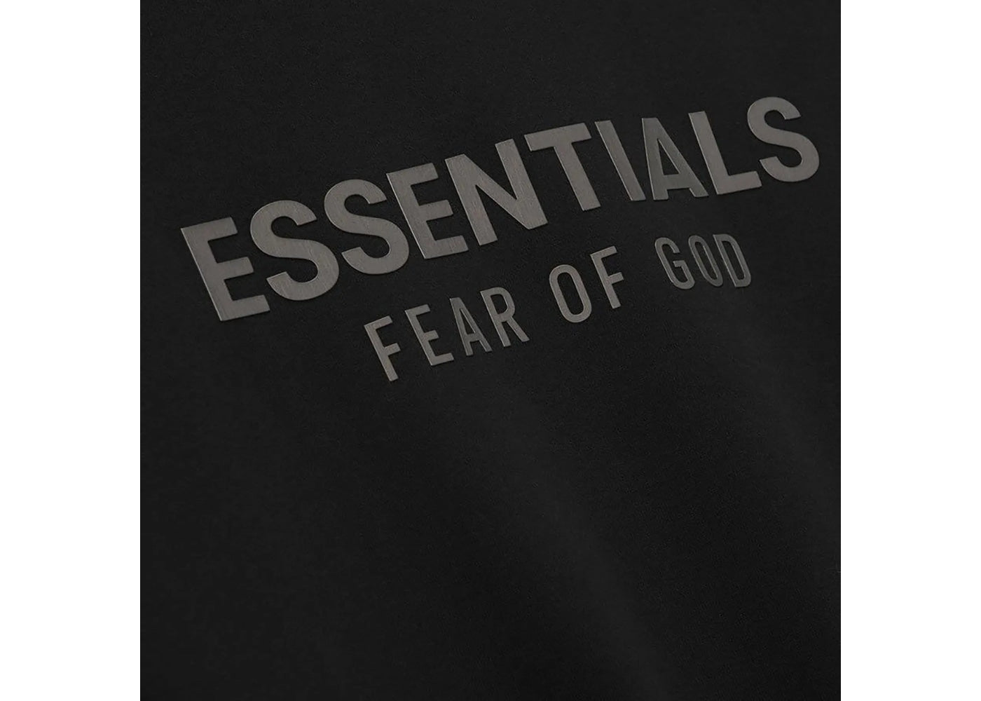 Fear of God Essentials Classic Fleece Hoodie Jet Black