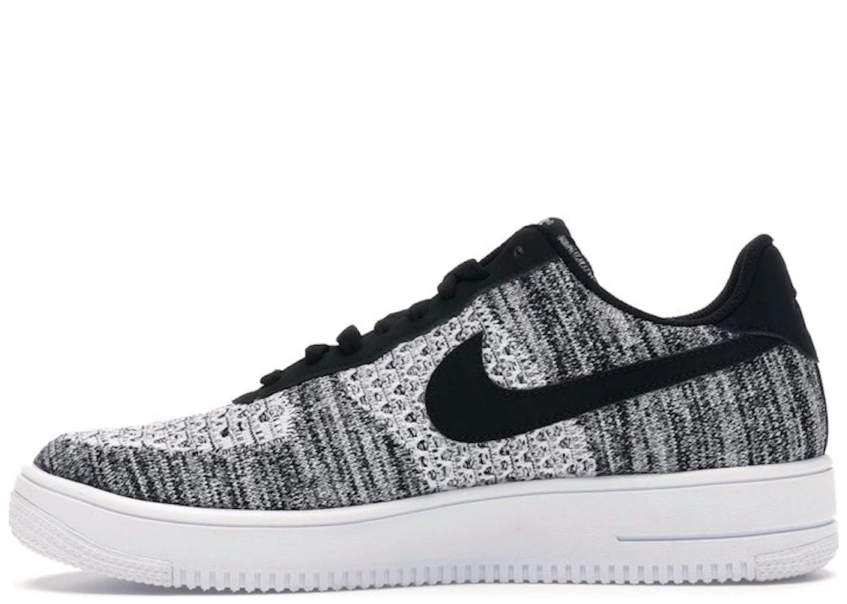 Nike Air Force 1 Flyknit 2 Black Pure Platinum