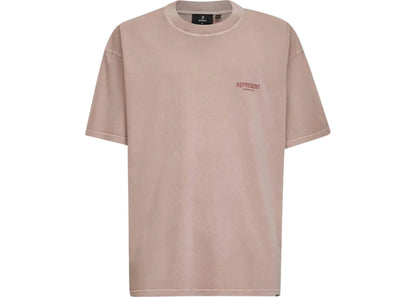 Represent Owners Club Logo Oversized T-Shirt Light Pink