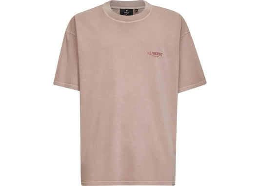 Represent Owners Club Logo Oversized T-Shirt Light Pink