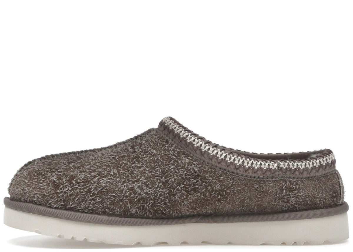 UGG Tasman Shaggy Suede Slipper Smoke Plume