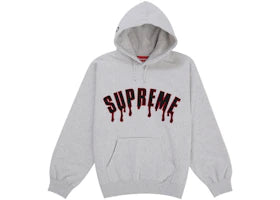 Supreme Ghostface Arc Hooded Sweatshirt Ash Grey