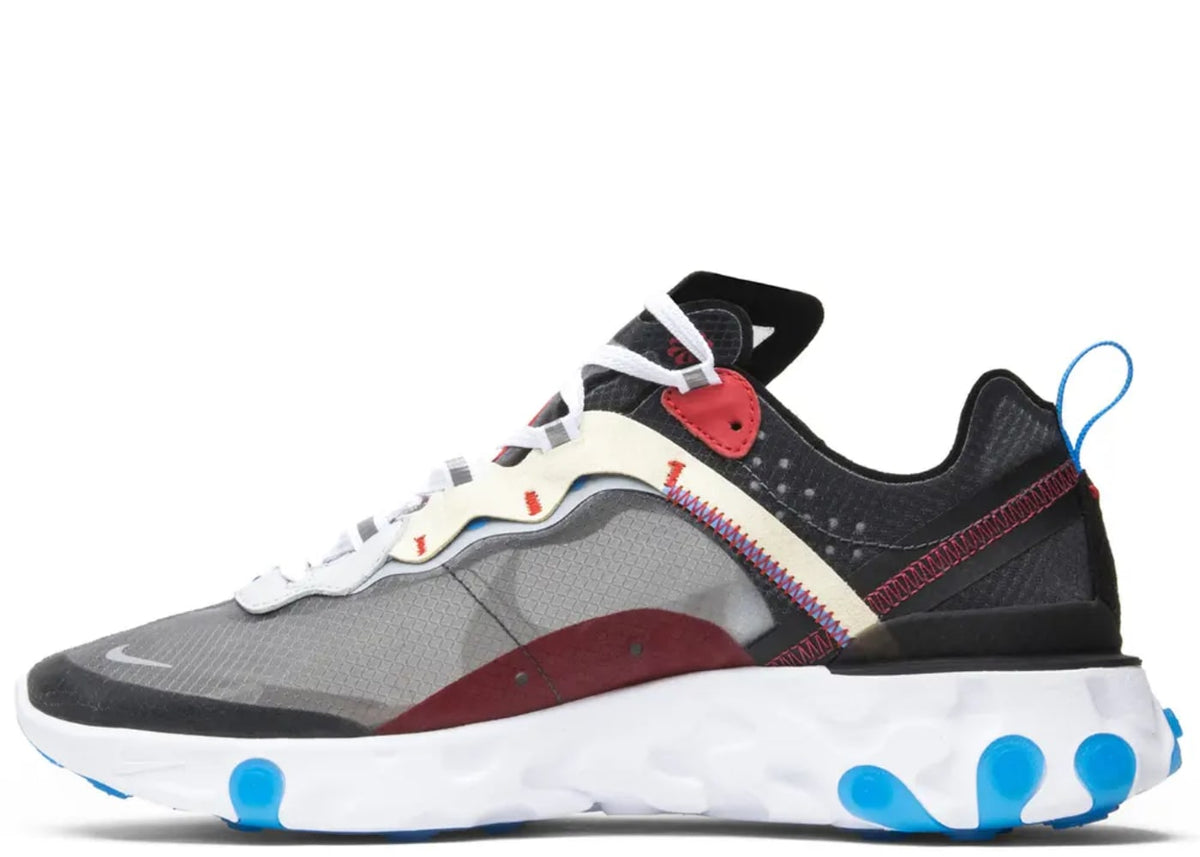 Nike React Element 87 Dark Grey Photo Blue