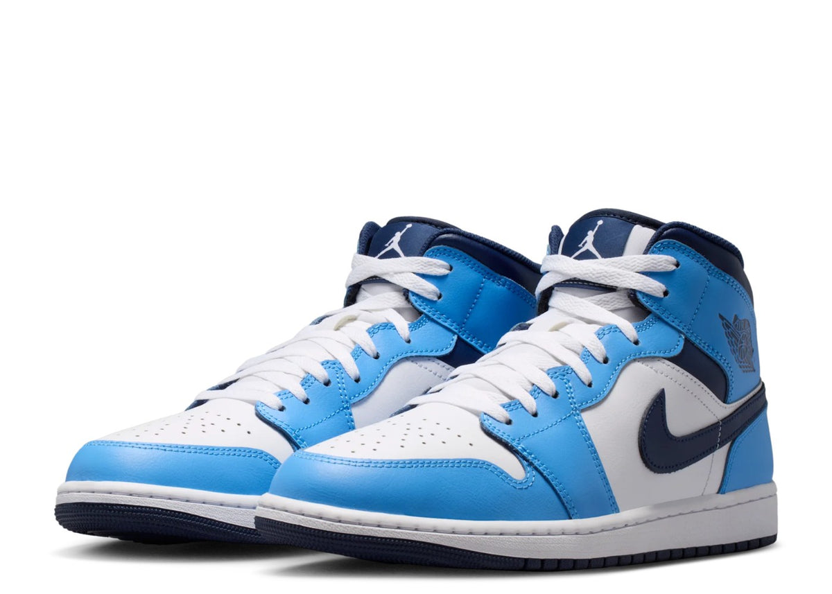 Jordan 1 Mid University Blue Midnight Navy