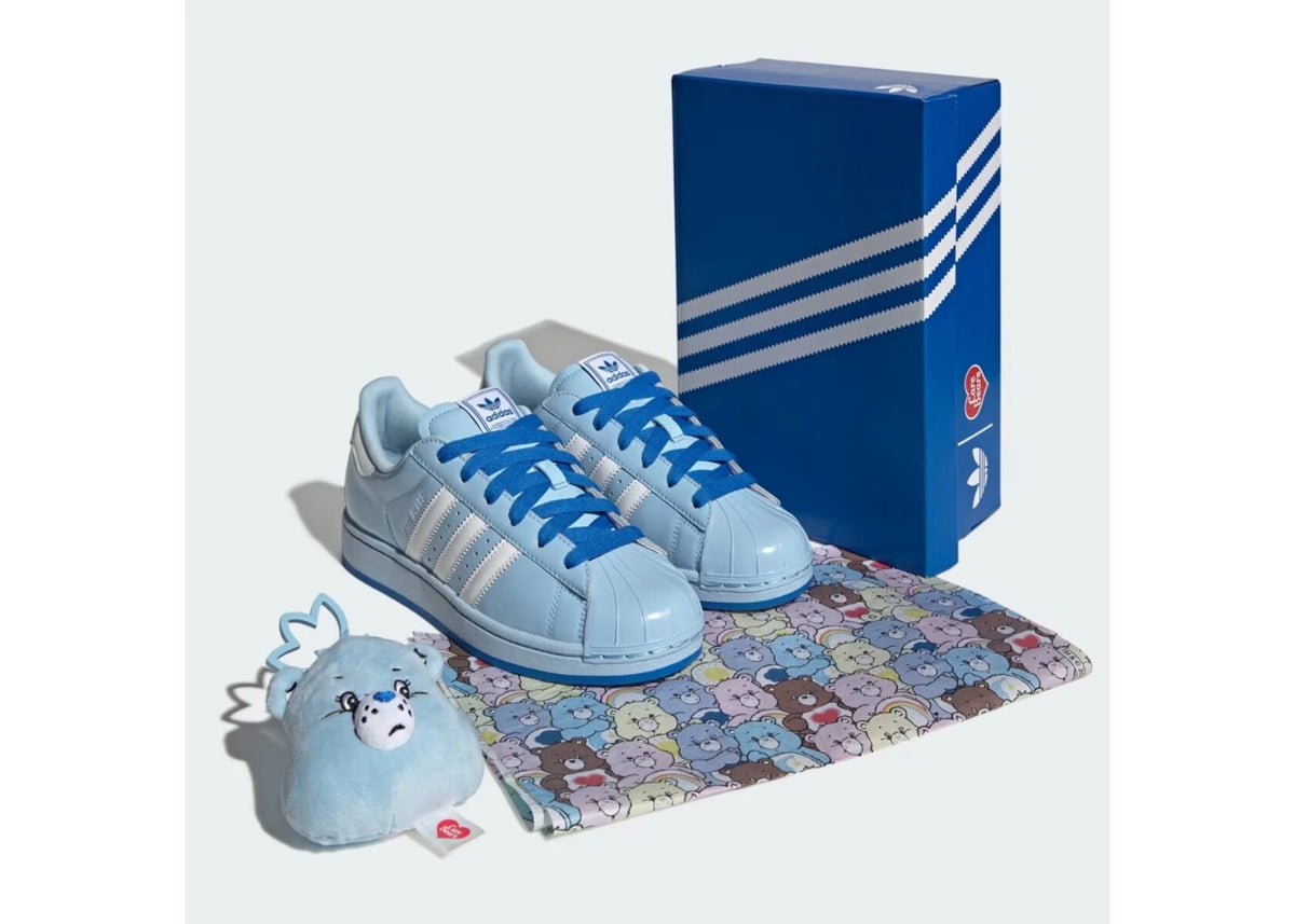 adidas Care Bears Originals Superstar II Clear Sky Cloud White (Women's)