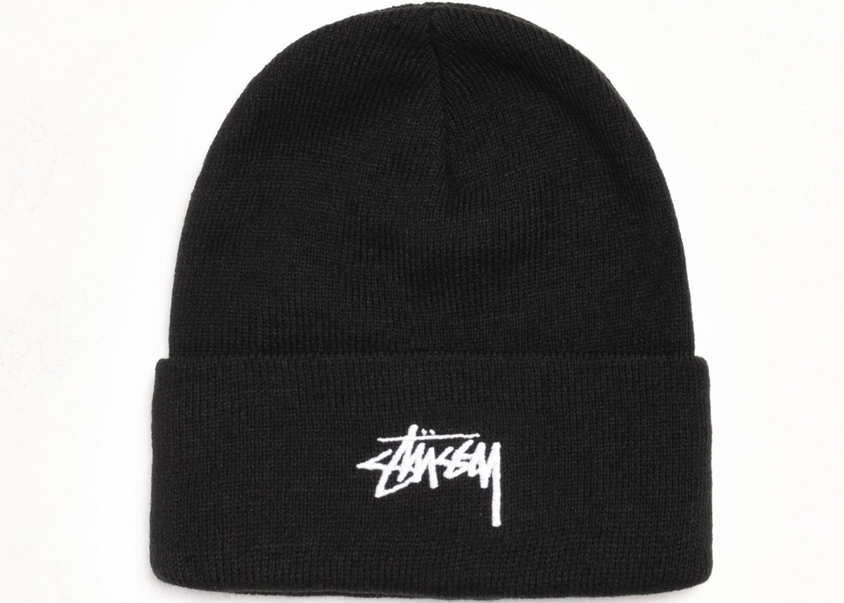Stussy Basic Cuff Beanie Black