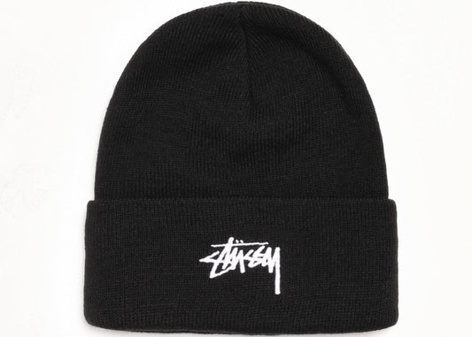 Stussy Basic Cuff Beanie Black