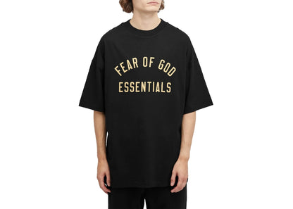 Fear of God Essentials Jersey Crewneck Tee Black