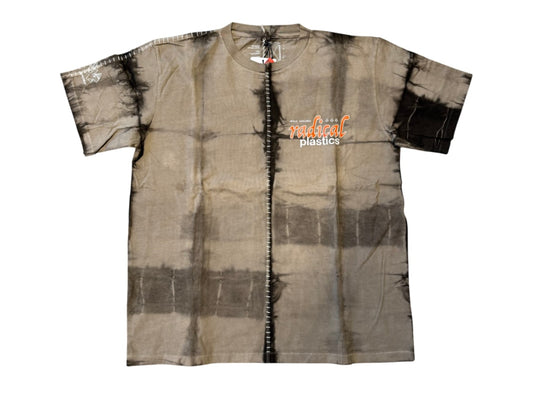 Space Available Tie-dye Panelled T-shirt Beige